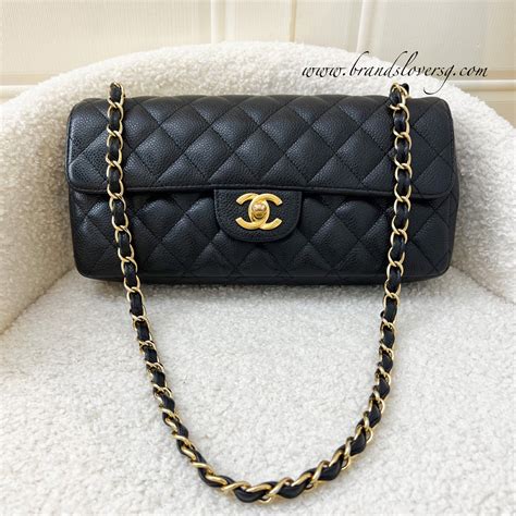 chanel east west flap caviar|Flap Bags .